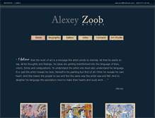 Tablet Screenshot of alexeyzoob.com